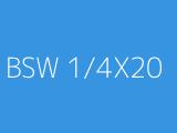 BSW 1/4X20